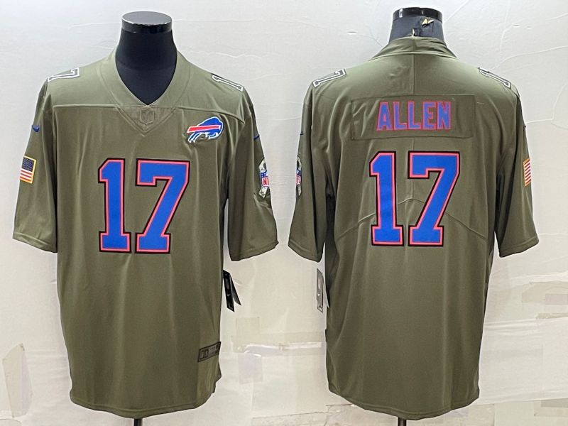 Men Buffalo Bills #17 Allen Green blue 2022 Vapor Untouchable Limited Nike NFL Jersey